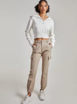 Utility Stretch Cargo Trousers