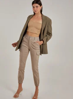 Utility Stretch Cargo Trousers