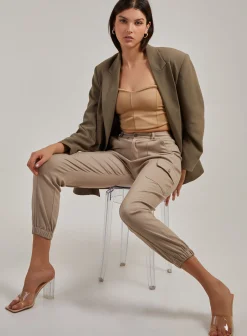 Utility Stretch Cargo Trousers