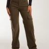 Wide Leg Pocket Cargo Pants