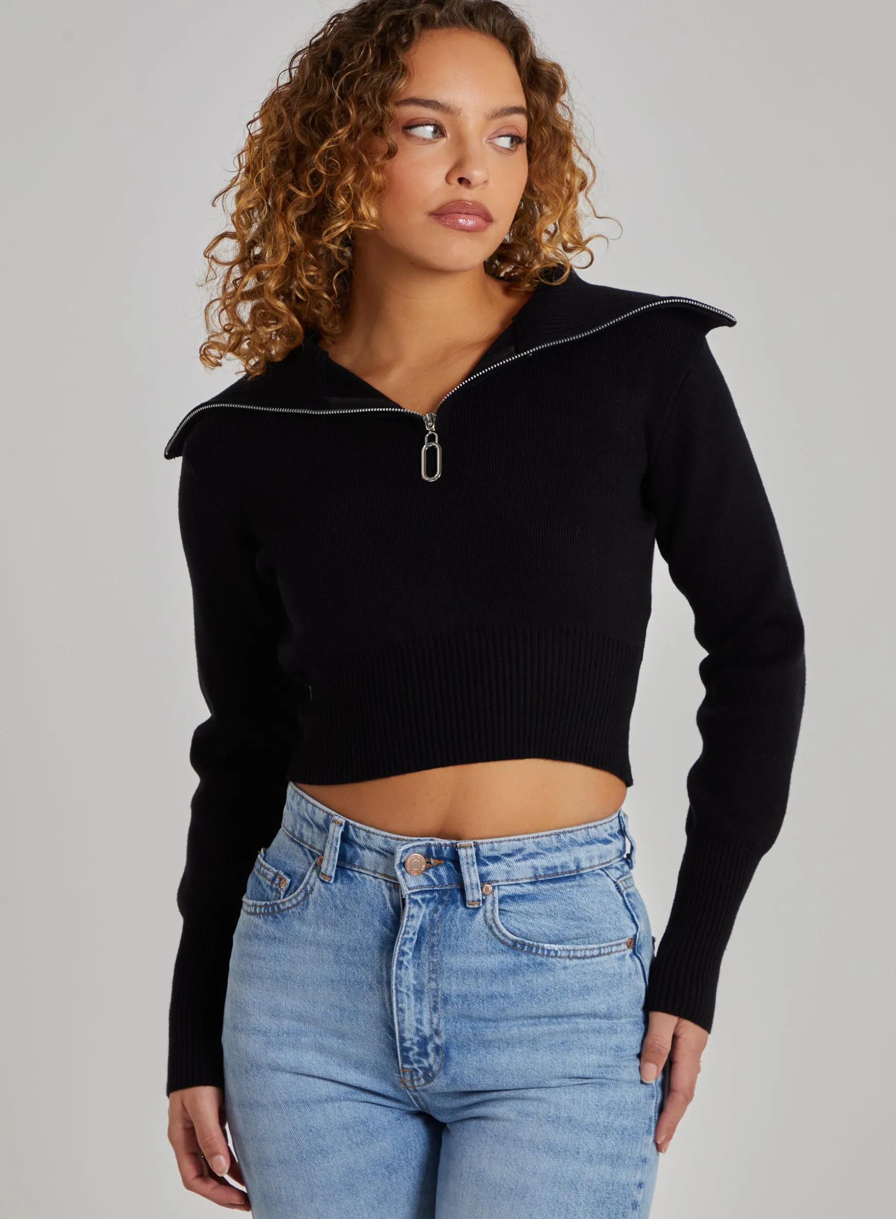 Zip Up Sweat